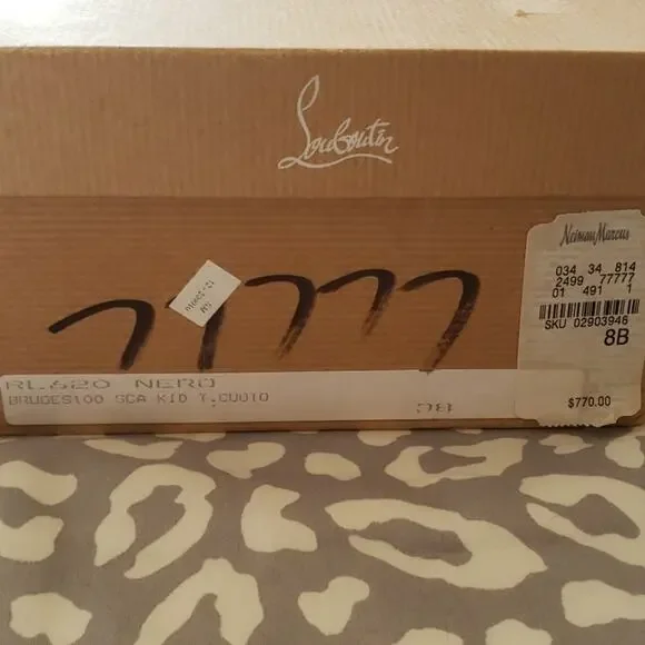 Christian Louboutin Black Heels - Picture 7 of 7